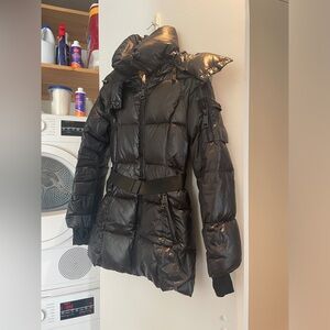 Sam Jacket Soho Belted Down Mid-length Puffer Winter Jacket